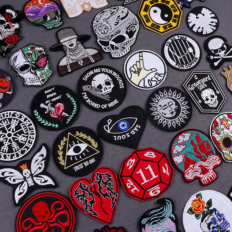 26 Pcs Letters Iron-on Patches Or Applique Sew-on Patches,diy Sticker  Repair Patches (d-583-a)