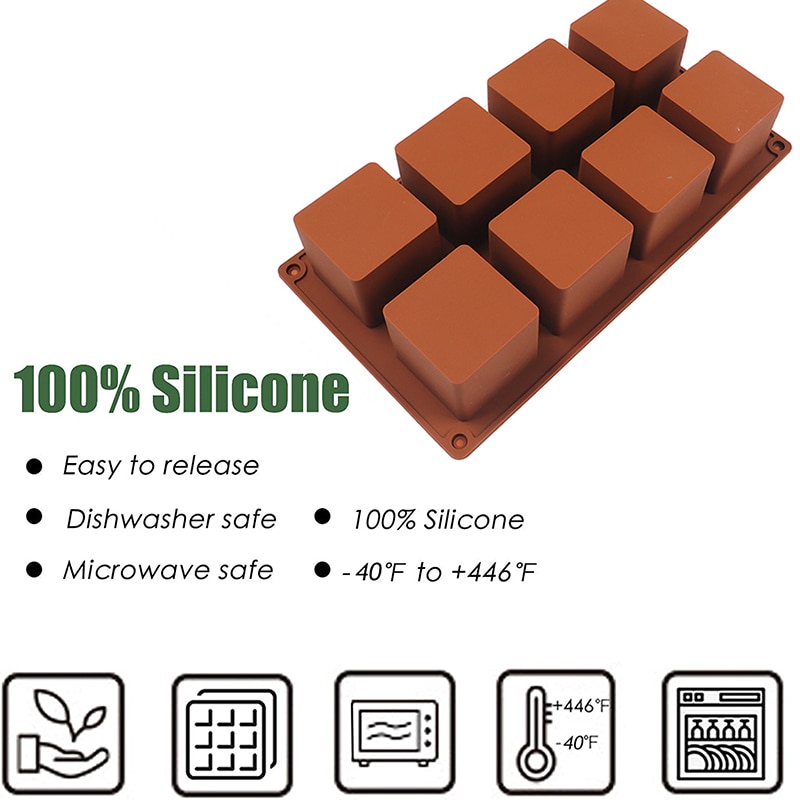 VIKROM 3D Round Silicone Mold For Cake, Chiffon, Cheesecake & Silicon