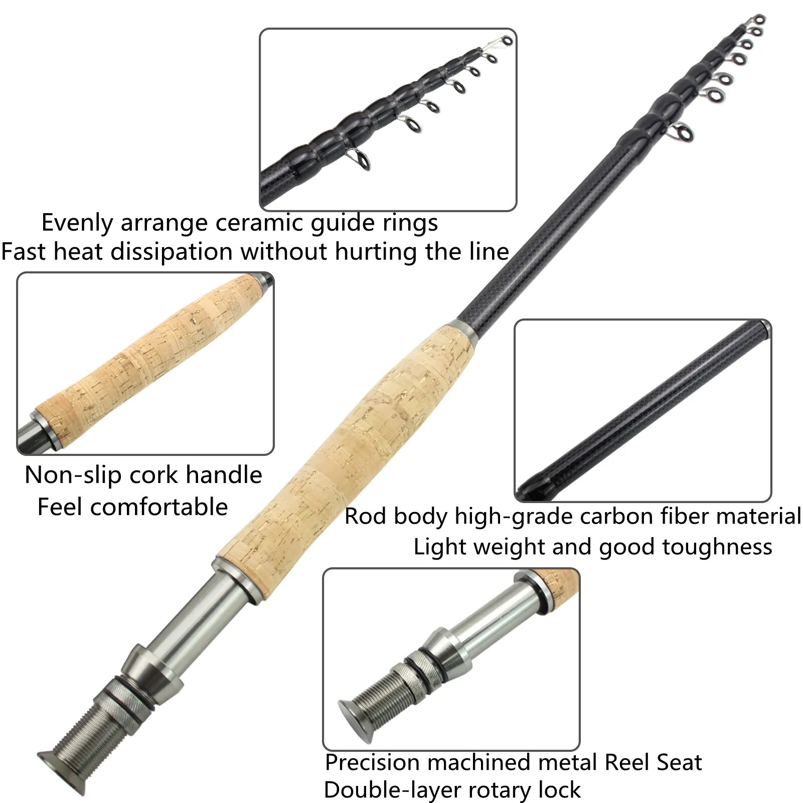 fenwick telescopic fishing rod HMG Predator Musky – Team Rhino Outdoors LLC Durable stainless steel guides with thin zirconia inserts deliver smooth line flow Fenwick Elite Bass Spinning Rod